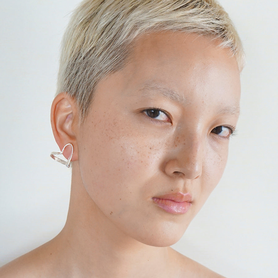 Mirit Weinstock-statement hearts earrings – enc-ens