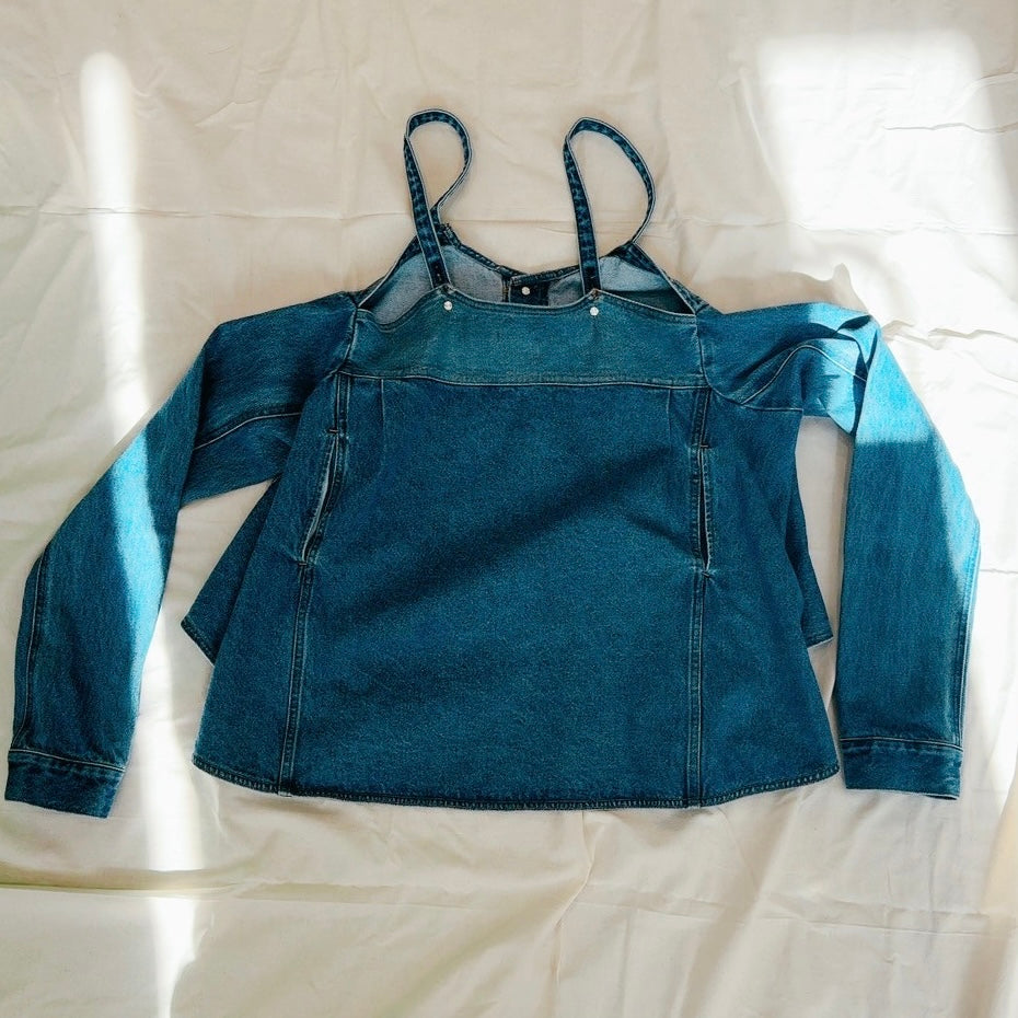 RYU KAGA - Denim camisole – enc-ens