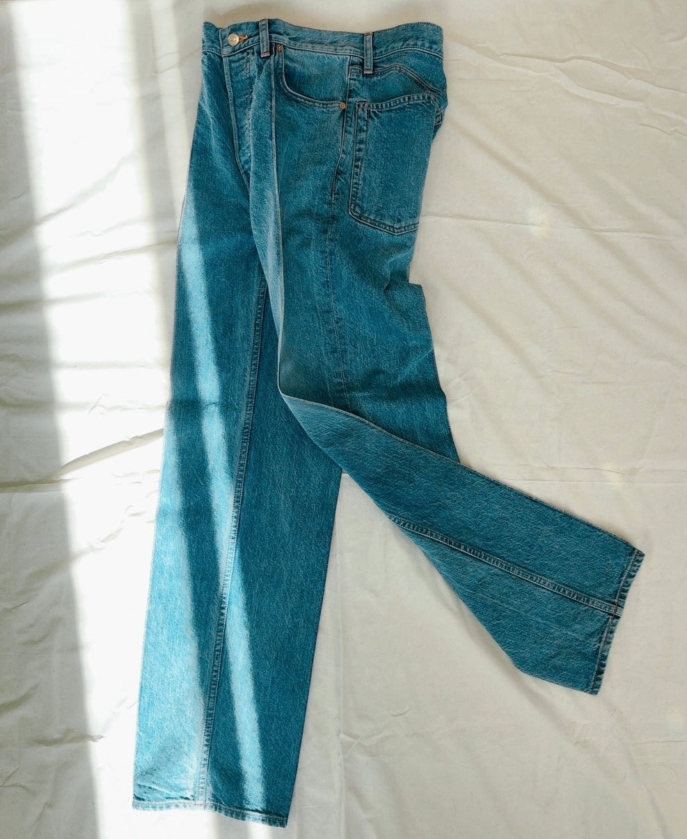 新品 phebus WASHI DENIM STRAIGHT PANTS デニム phebus - WASHI DENIM STRAIGHT PANTS – enc-ens
