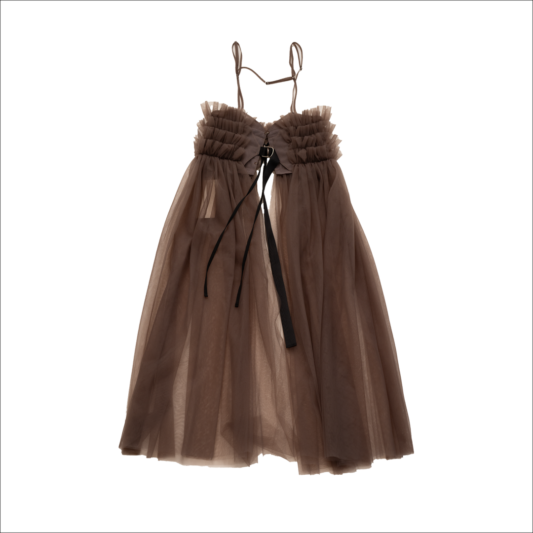 RYUKAGA-Commerbund tulle skirt – enc-ens
